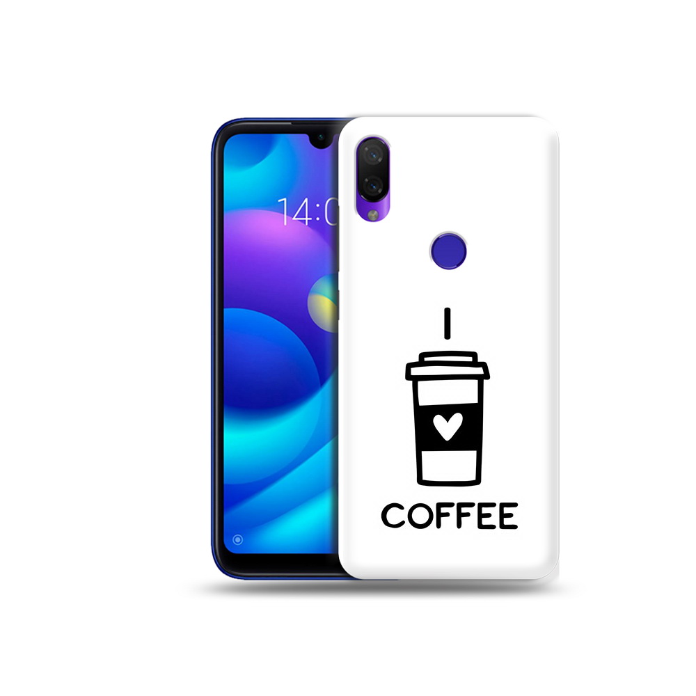 

Чехол MyPads Tocco для Xiaomi Mi Play Я люблю кофе (PT128724.322.206), Прозрачный, Tocco