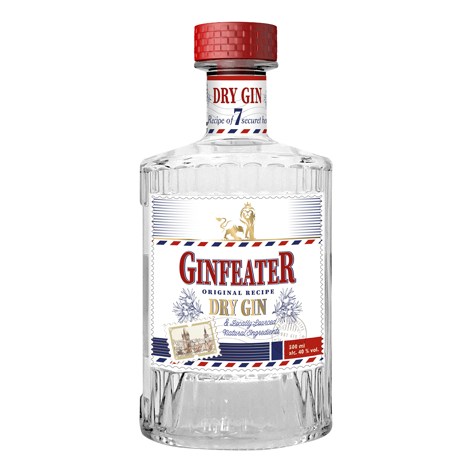 

Джин Ginfiter 40% 0,5 л