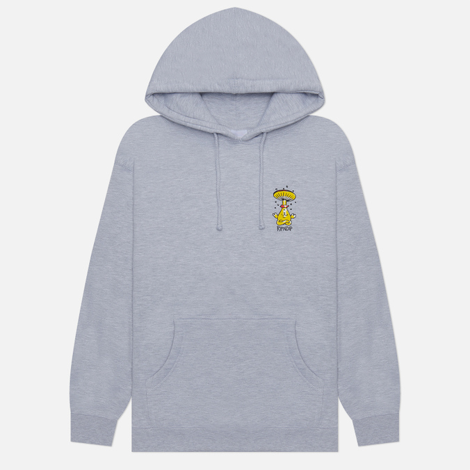 

Мужская толстовка Ripndip Know Ur Shrooms Hoodie серый, Размер S, Know Ur Shrooms Hoodie