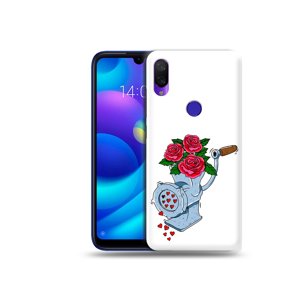 

Чехол MyPads Tocco для Xiaomi Mi Play Цветочные сердца (PT128724.322.199), Прозрачный, Tocco