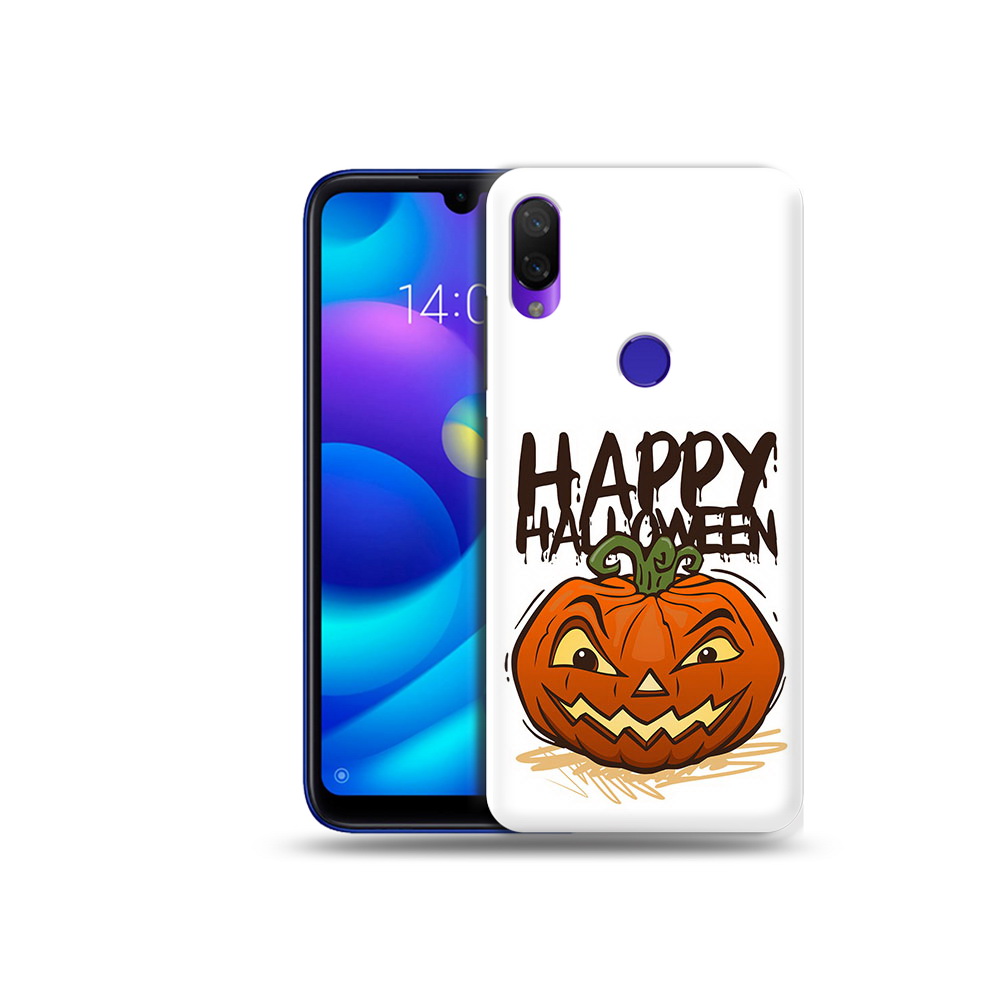

Чехол MyPads Tocco для Xiaomi Mi Play Хэллоуин счастливый (PT128724.322.195), Прозрачный, Tocco