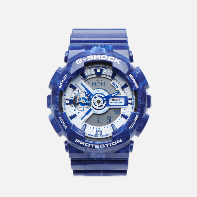 

Наручные часы CASIO G-SHOCK GA-110BWP-2A Chinese Porcelain синий, Размер, G-SHOCK GA-110BWP-2A Chinese Porcelain