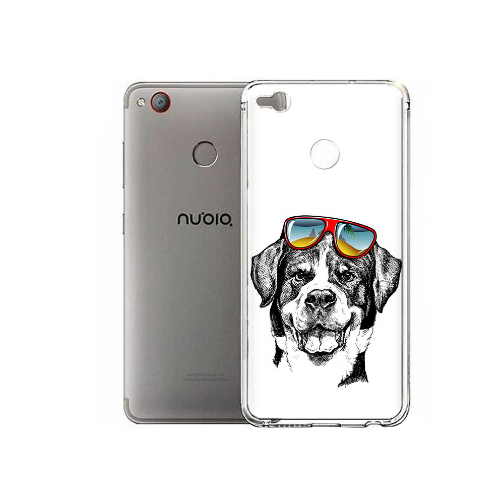 

Чехол MyPads Tocco для ZTE Nubia Z11 Mini счастливая собака (PT53565.450.631), Tocco