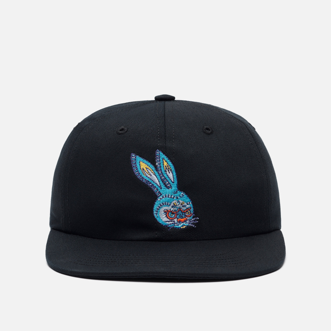 

Кепка maharishi Rabbit 6 Panel чёрный, Размер ONE SIZE, Rabbit 6 Panel