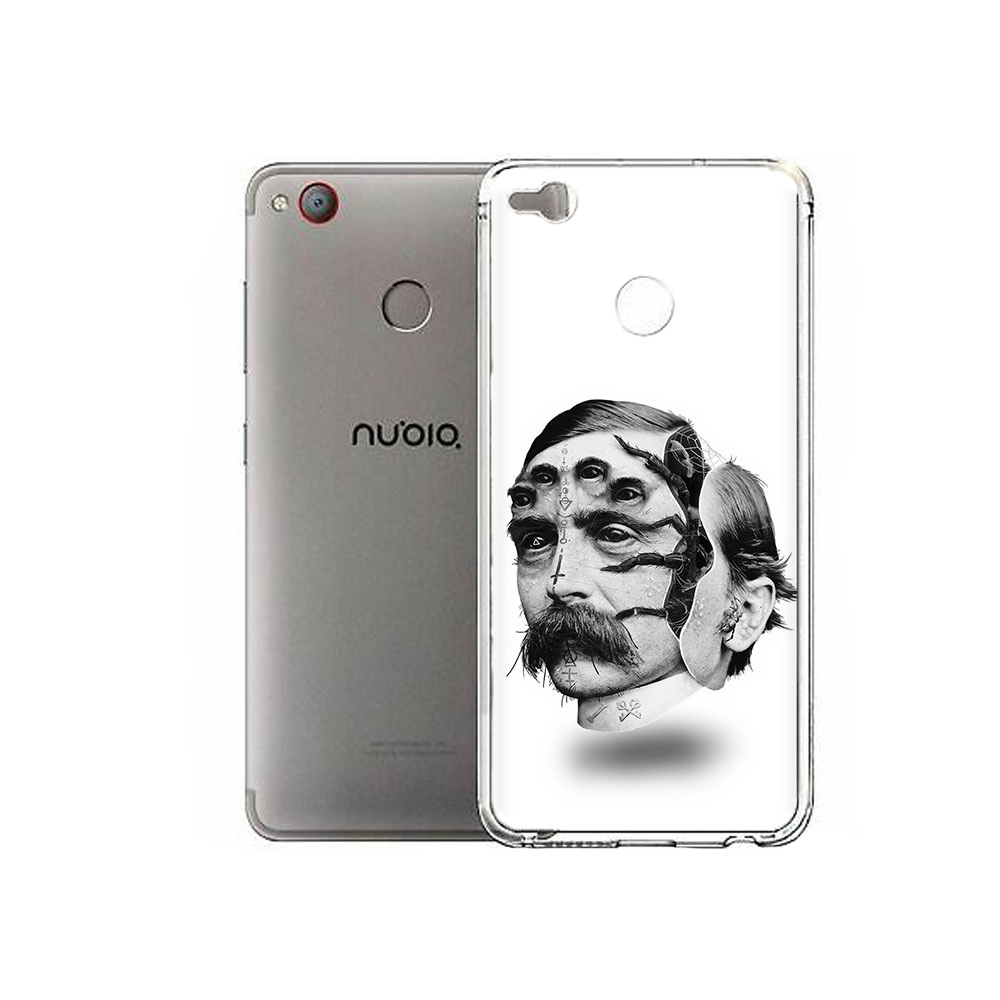 

Чехол MyPads Tocco для ZTE Nubia Z11 Mini страшное лицо мужчины (PT53565.450.629), Tocco