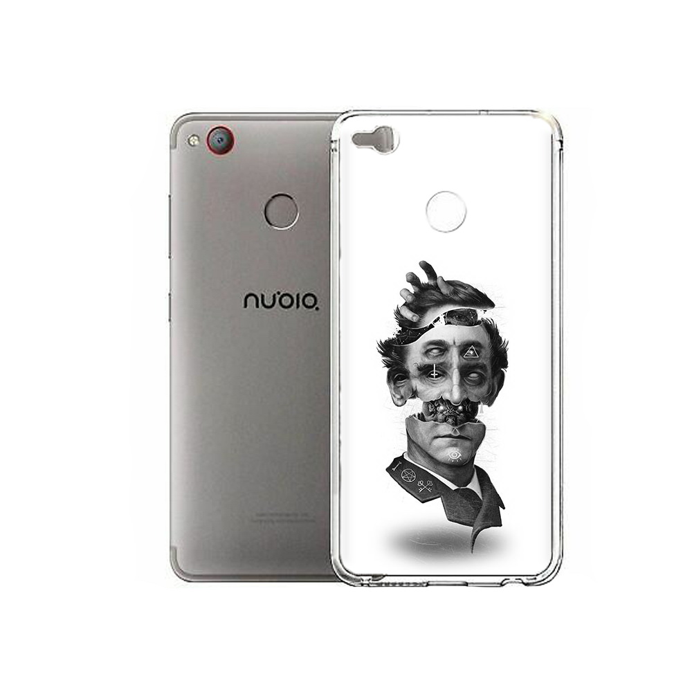 

Чехол MyPads Tocco для ZTE Nubia Z11 Mini страшное лицо абстракция (PT53565.450.628), Tocco