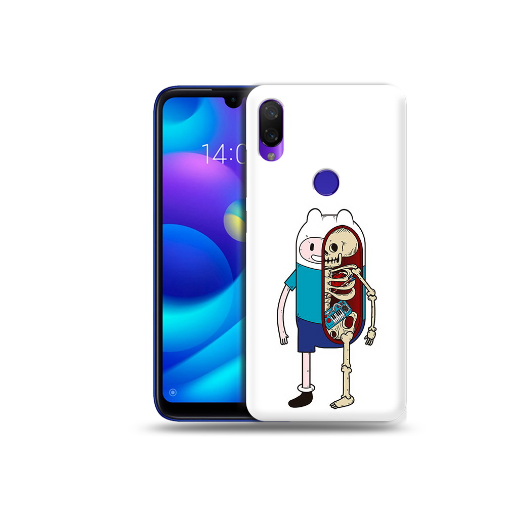 

Чехол MyPads Tocco для Xiaomi Mi Play Финн скелет (PT128724.322.187), Прозрачный, Tocco