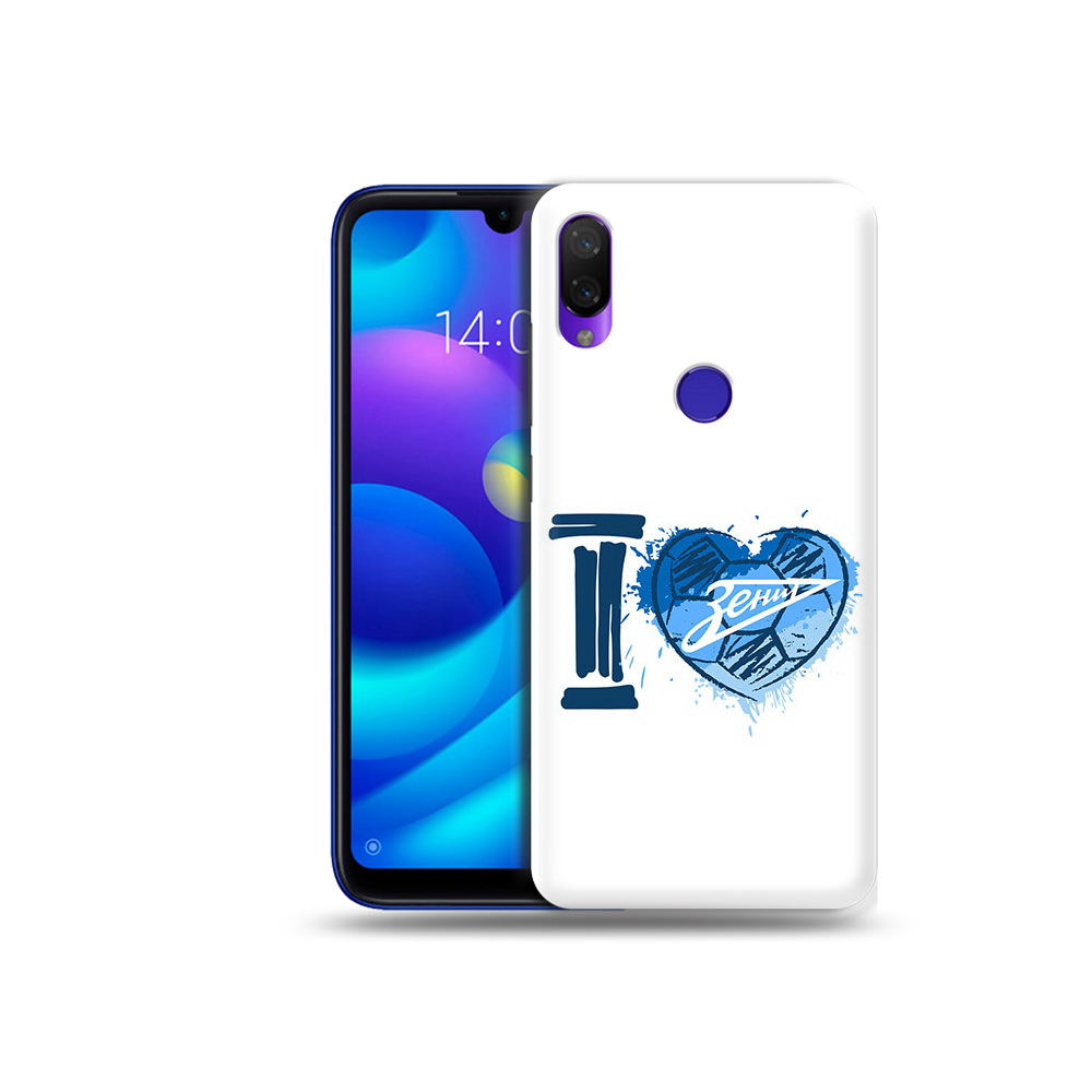 

Чехол MyPads Tocco для Xiaomi Mi Play ФК я люблю зенит (PT128724.322.186), Прозрачный, Tocco