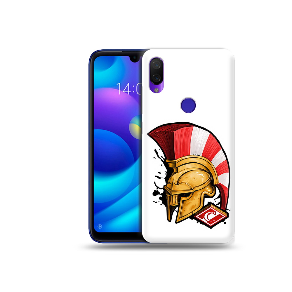 

Чехол MyPads Tocco для Xiaomi Mi Play ФК спартак шлем (PT128724.322.185), Прозрачный, Tocco