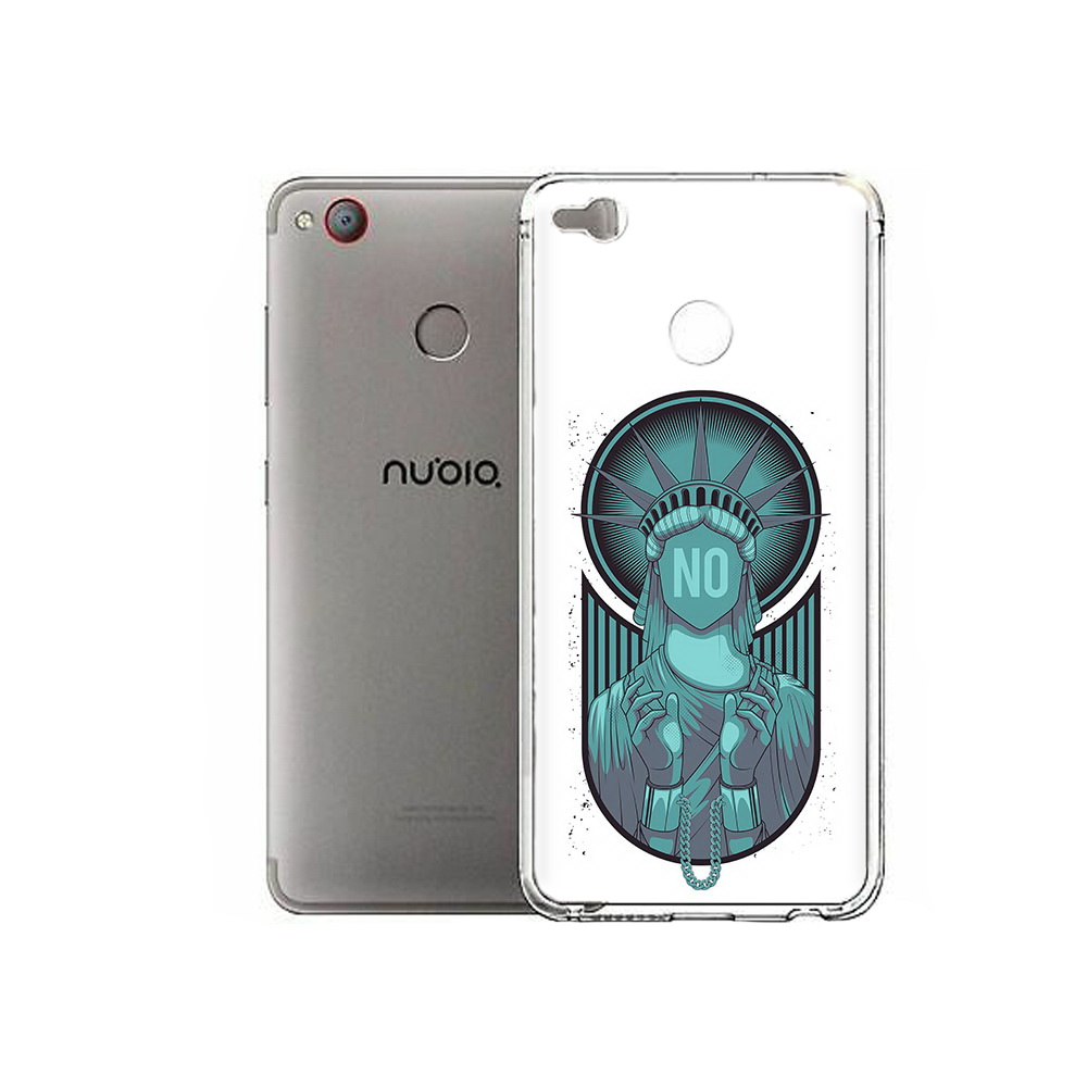 

Чехол MyPads Tocco для ZTE Nubia Z11 Mini статуя свободы зеленый (PT53565.450.623), Tocco