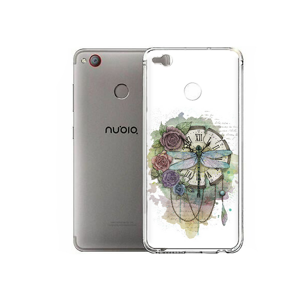 

Чехол MyPads Tocco для ZTE Nubia Z11 Mini старинные часы в цветах (PT53565.450.621), Tocco