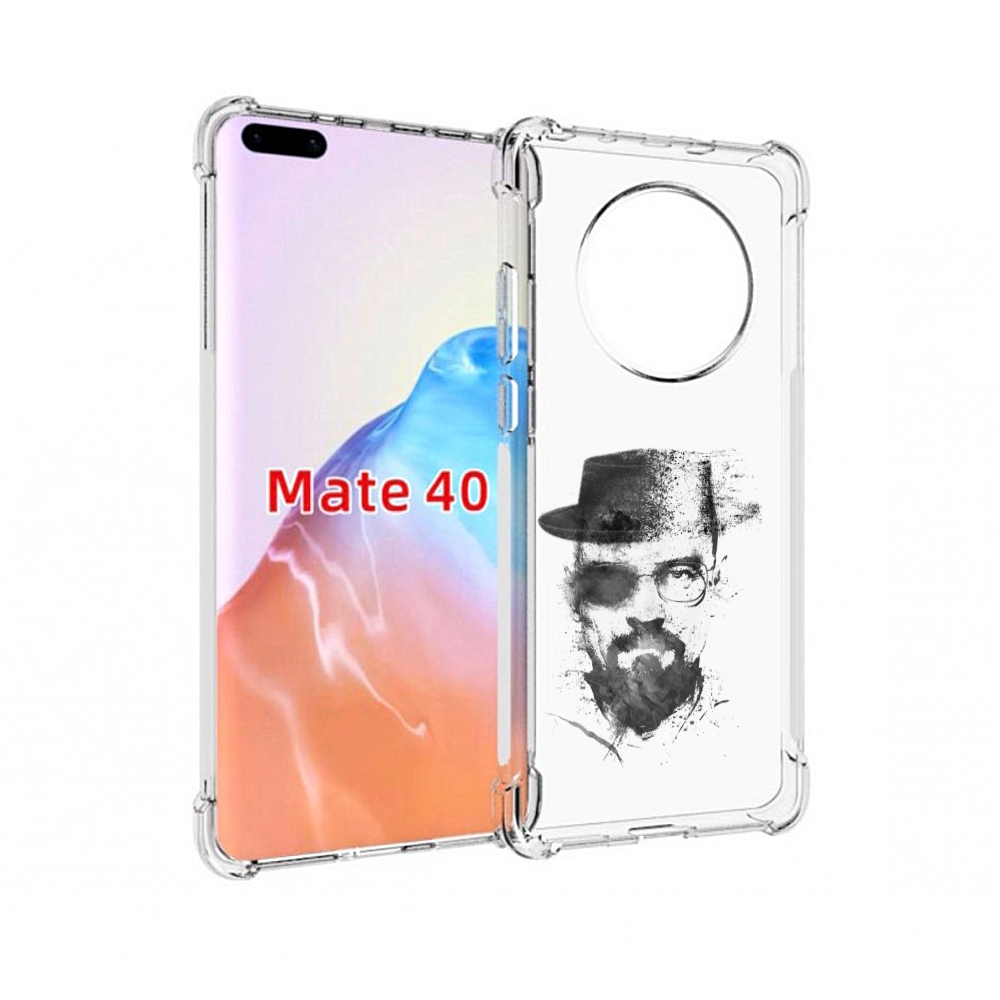 

Чехол MyPads Tocco для Huawei Mate 40 загадочный человек, Прозрачный, Tocco