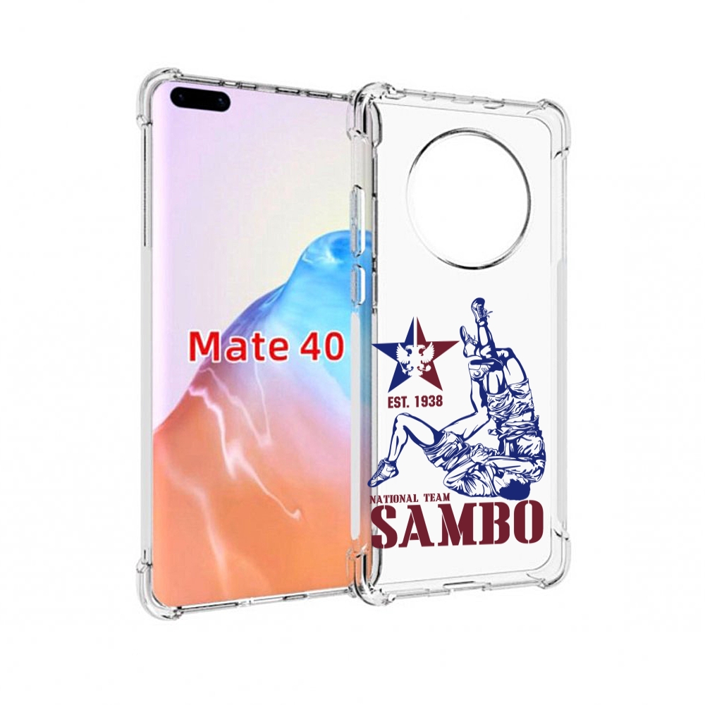 

Чехол MyPads Tocco для Huawei Mate 40 единоборства самбо, Прозрачный, Tocco
