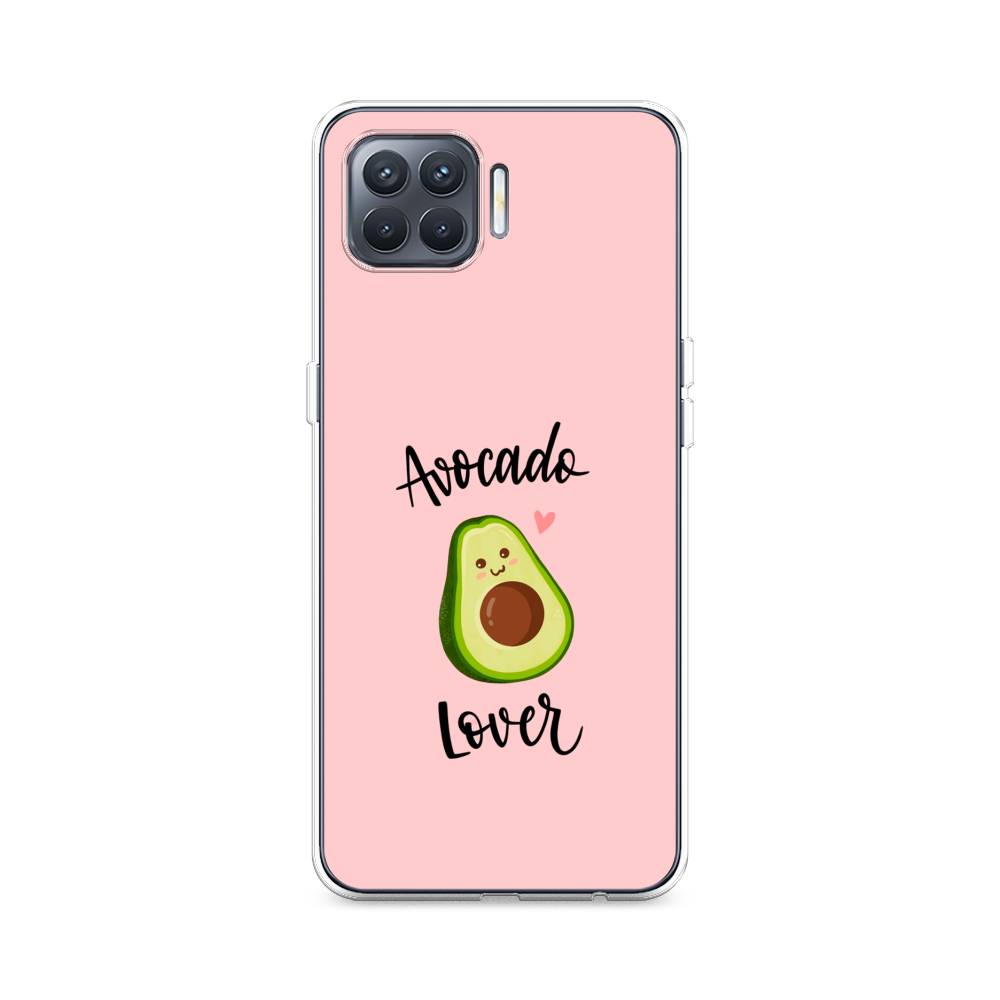 

Чехол на Oppo Reno 4 Lite "Avocado lover", Розовый;зеленый, 255350-6