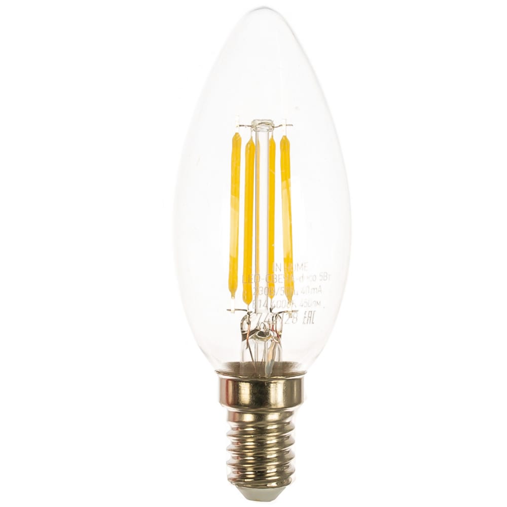 

Светодиодная лампа IN HOME LED-СВЕЧА-deco