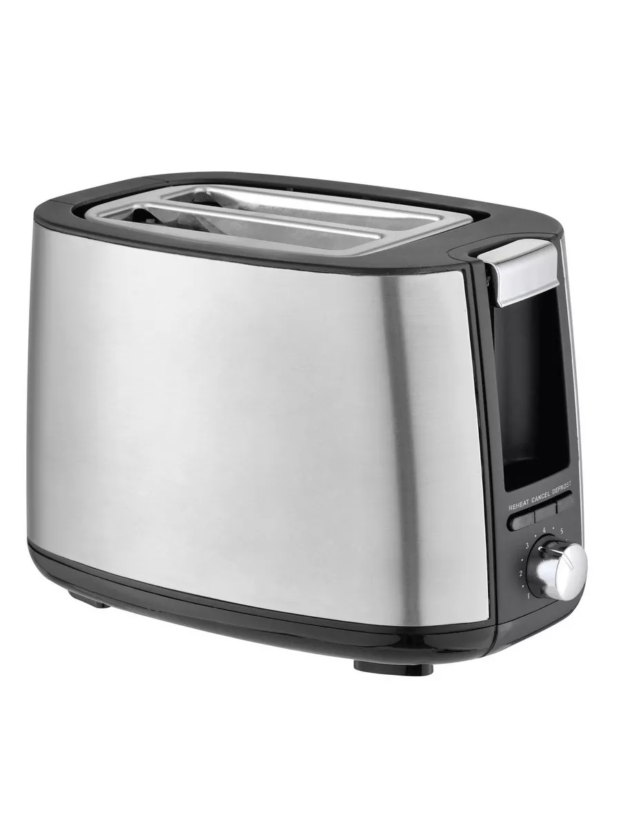 

Тостер PROLISS Pro-008 серебристый, черный, Pro-008