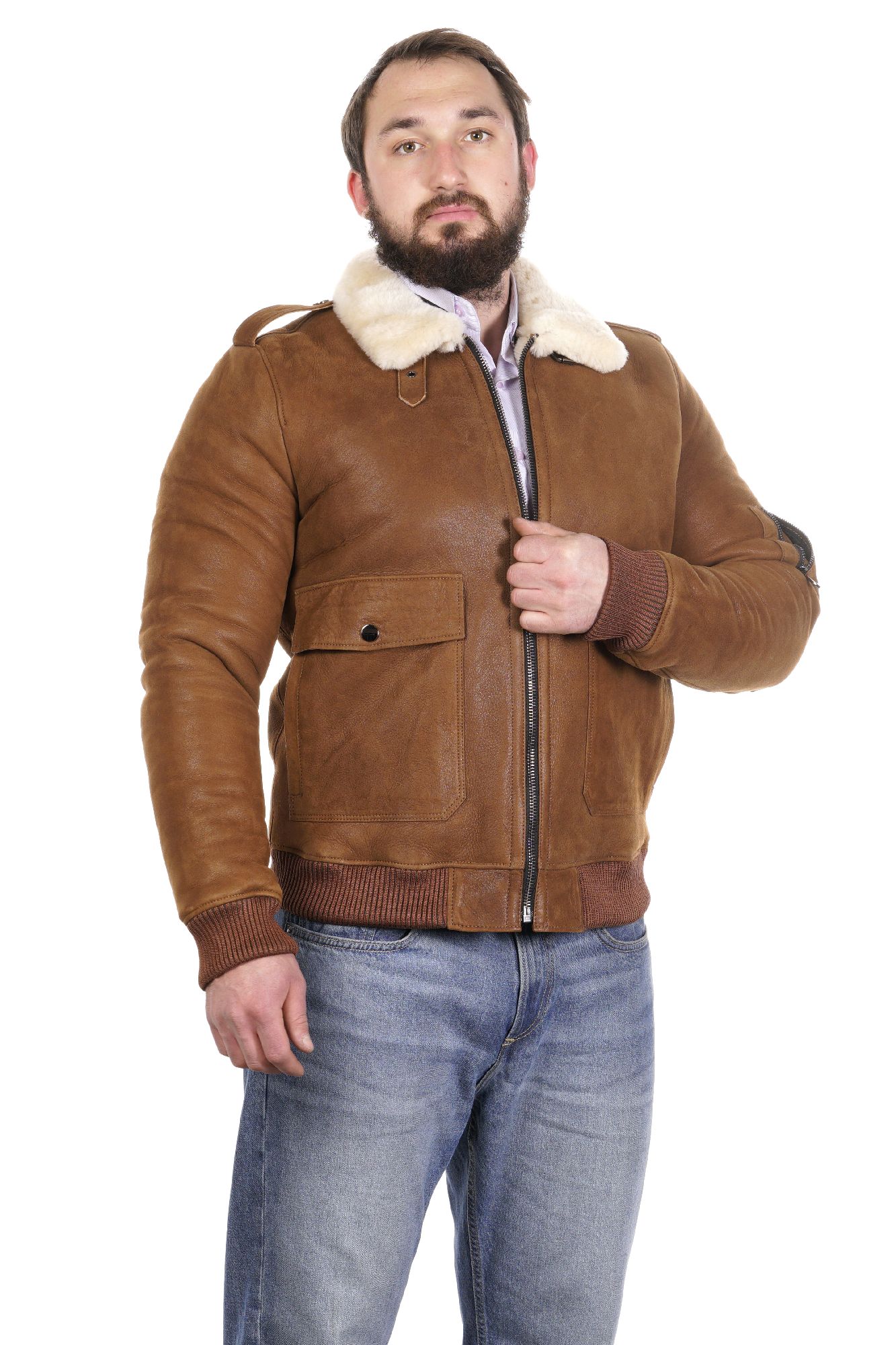 

Дубленка мужская МОСМЕХА 8022766 коричневая 52 RU, Коричневый, 8022766