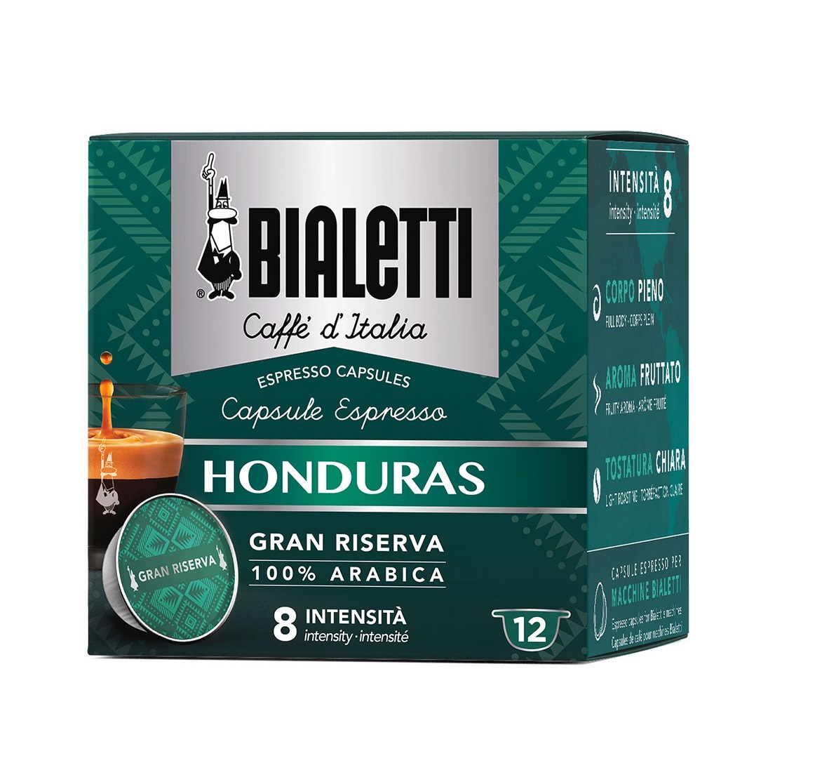 

Капсулы Bialetti "Honduras" 12 шт.