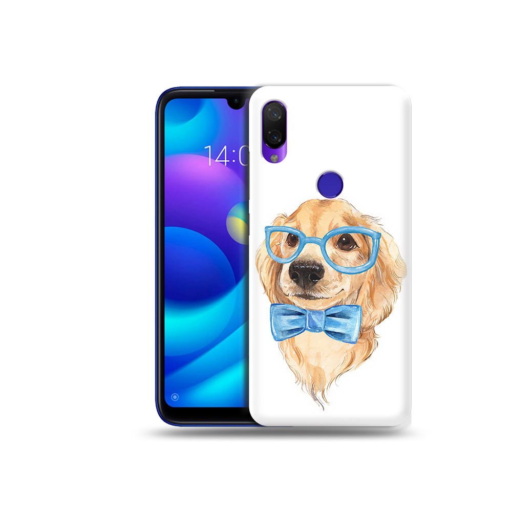 

Чехол MyPads Tocco для Xiaomi Mi Play Собака интеллигент (PT128724.322.159), Прозрачный, Tocco