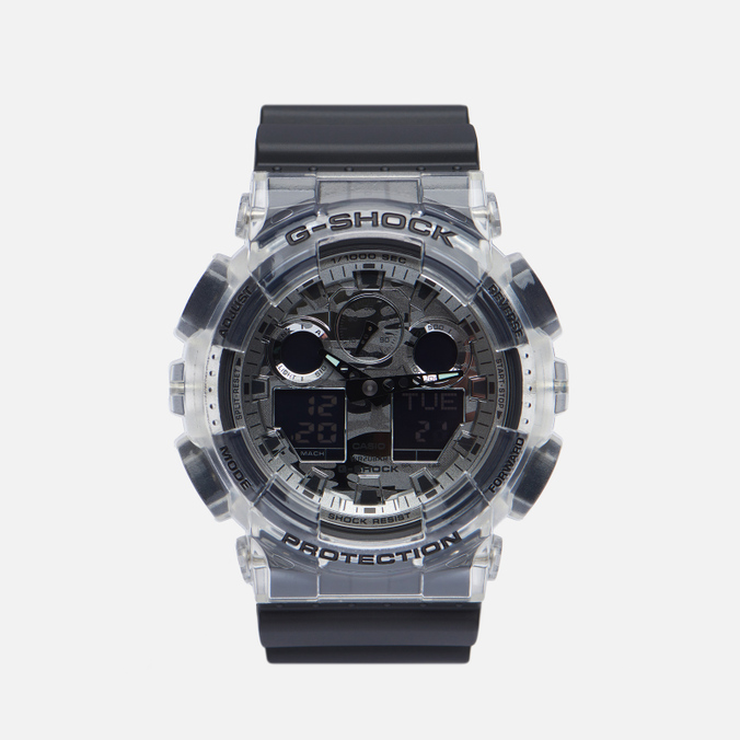 

Наручные часы CASIO G-SHOCK GA-100SKC-1A чёрный, Размер, G-SHOCK GA-100SKC-1A