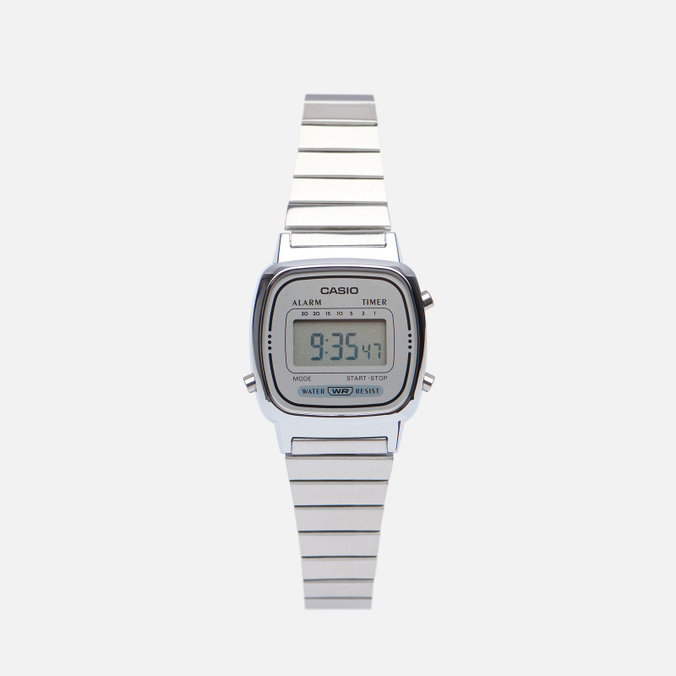 

Наручные часы CASIO Vintage LA670WA-7 серебряный, Размер, Vintage LA670WA-7