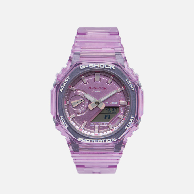 

Наручные часы CASIO G-SHOCK GMA-S2100SK-4A Metallic Skeleton фиолетовый, Размер, G-SHOCK GMA-S2100SK-4A Metallic Skeleton
