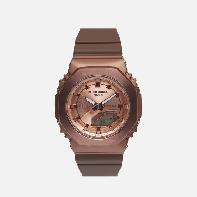

Наручные часы CASIO G-SHOCK GM-S2100BR-5A коричневый, Размер, G-SHOCK GM-S2100BR-5A