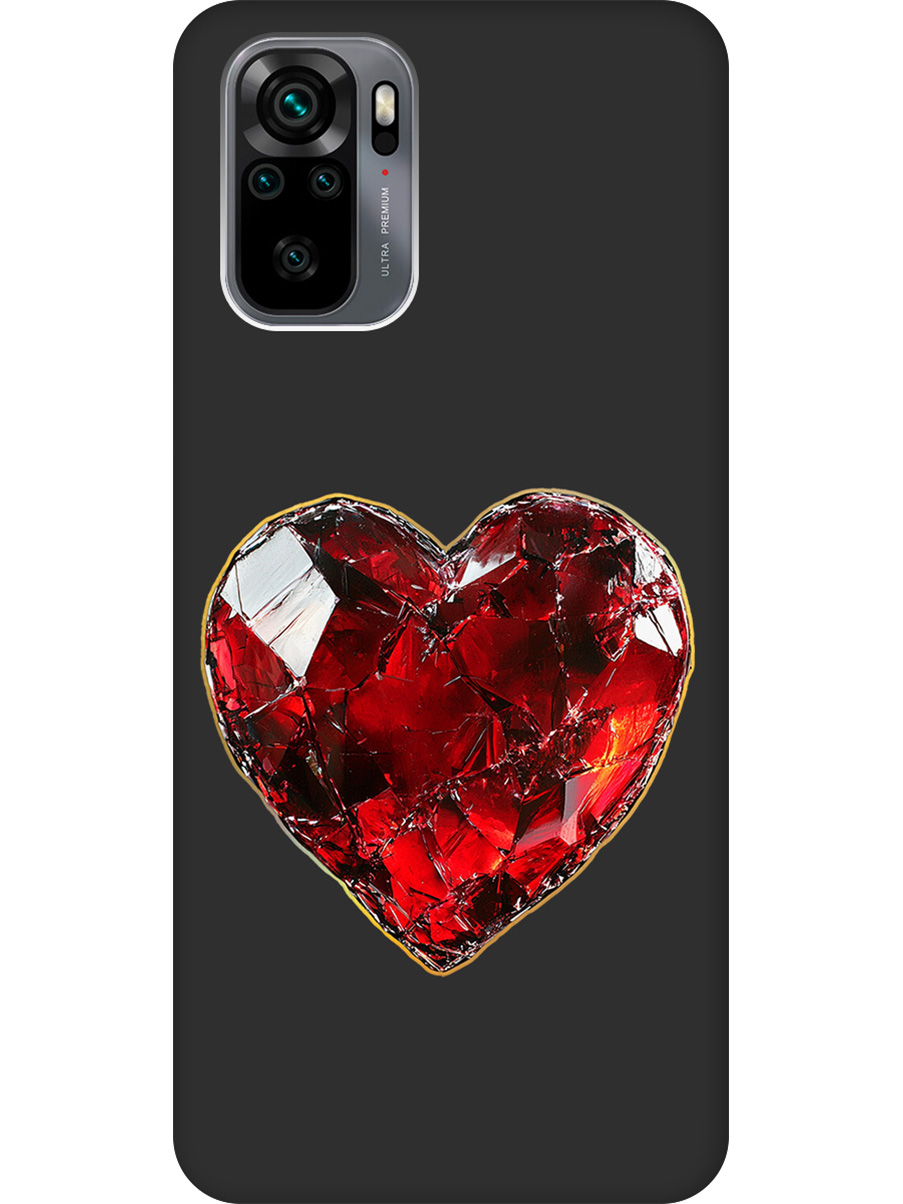 

Силиконовый чехол на Xiaomi Redmi Note 10 / Note 10S / Poco M5s с принтом 833191, Черный;золотистый;красный, 725168291