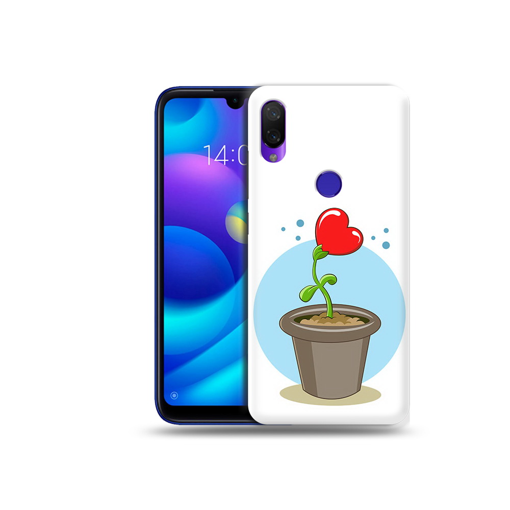 

Чехол MyPads Tocco для Xiaomi Mi Play Растение любви 14 февраля (PT128724.322.145), Прозрачный, Tocco