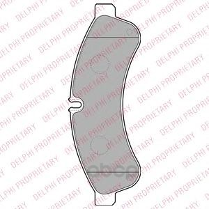 

Тормозные колодки DELPHI дисковые lp2063
