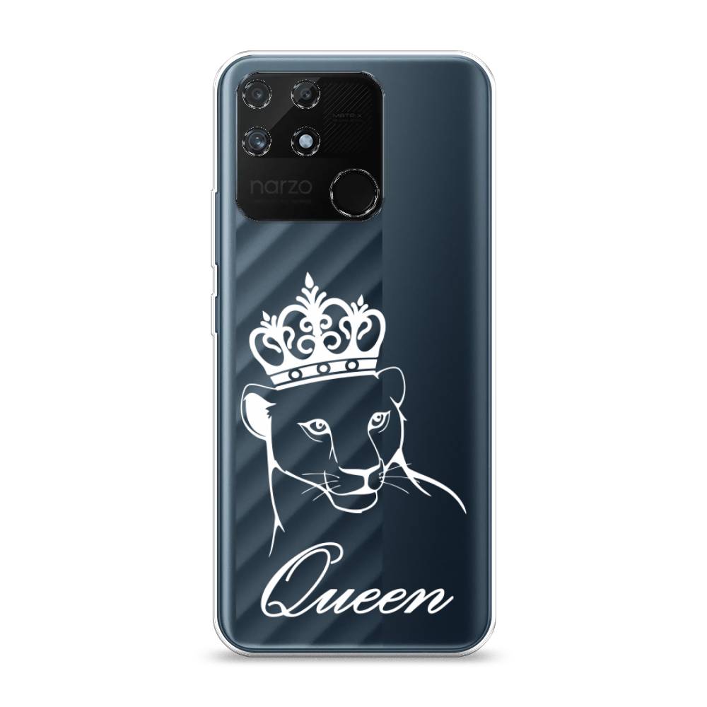 

Чехол Awog на Realme Narzo 50A "Львица королева", Разноцветный, 258450-7