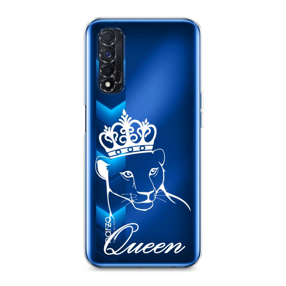 

Чехол Awog на Realme Narzo 30 4G "Львица королева", Разноцветный, 257650-7