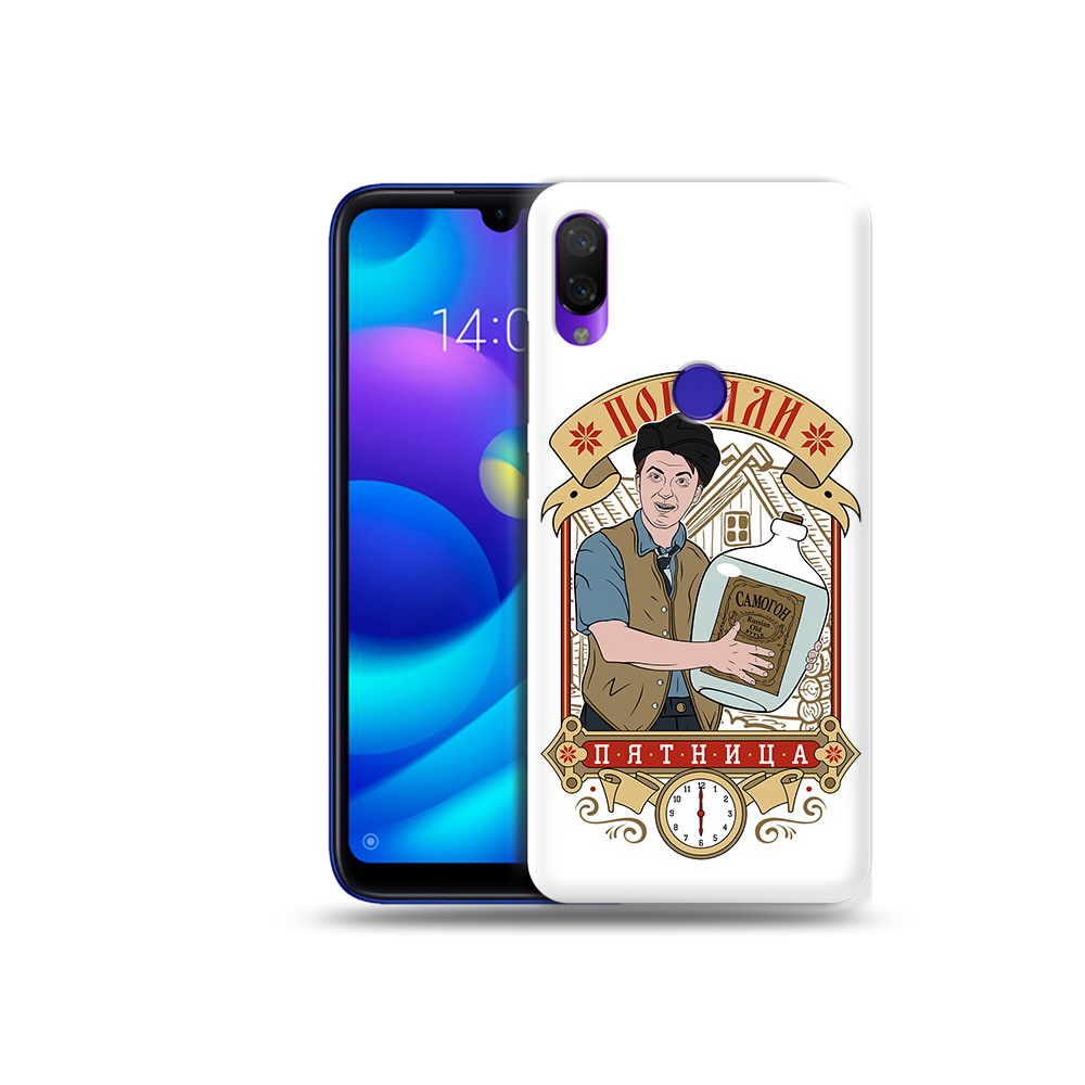

Чехол MyPads Tocco для Xiaomi Mi Play Погнали пятница (PT128724.322.137), Прозрачный, Tocco