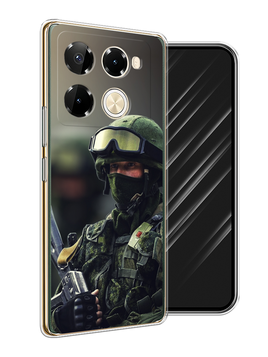 

Чехол Awog на Infinix Note 40 Pro 5G/Note 40 Pro Plus "Солдат", 3105950-1