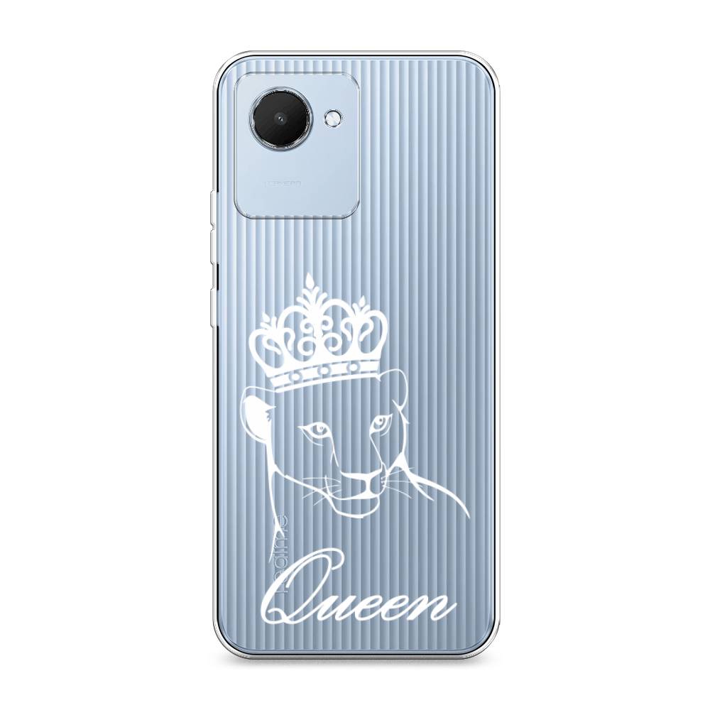 

Силиконовый чехол "Львица королева" на Realme C30, Разноцветный, 2510550-7