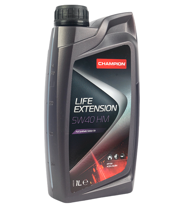 

Масло Мот. Champion Life Extension 5w40 Hm, Acea: A3/B4-16, Api: Sn/Cf (1л) Синт. Bmw - Lo