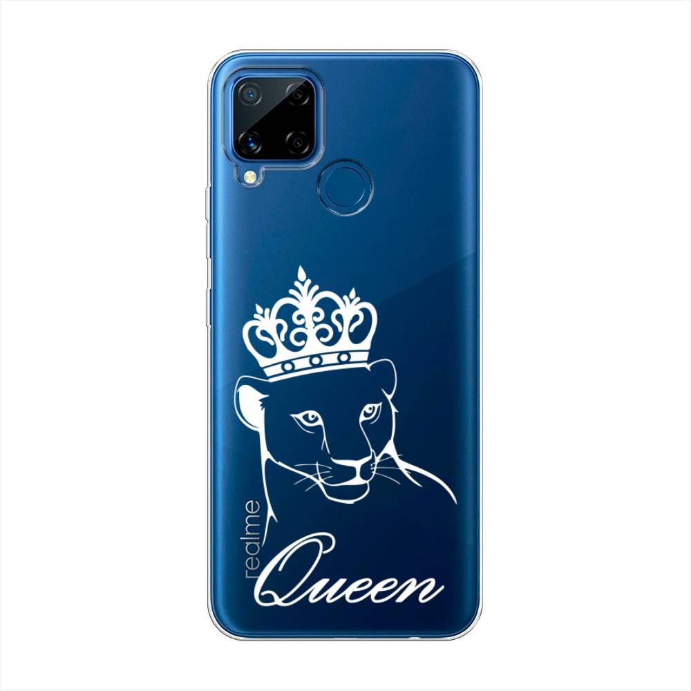 

Чехол Awog на Realme C15 "Львица королева", Разноцветный, 255050-7