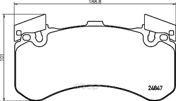 

Тормозные колодки brembo дисковые p85136