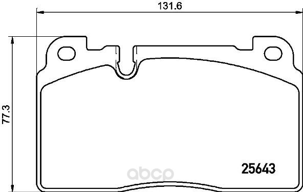 

Тормозные колодки brembo дисковые p85133