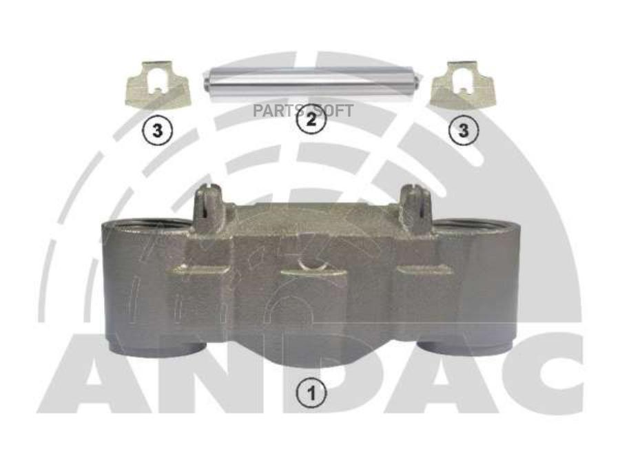 

Тормозной диска Andac 081010132
