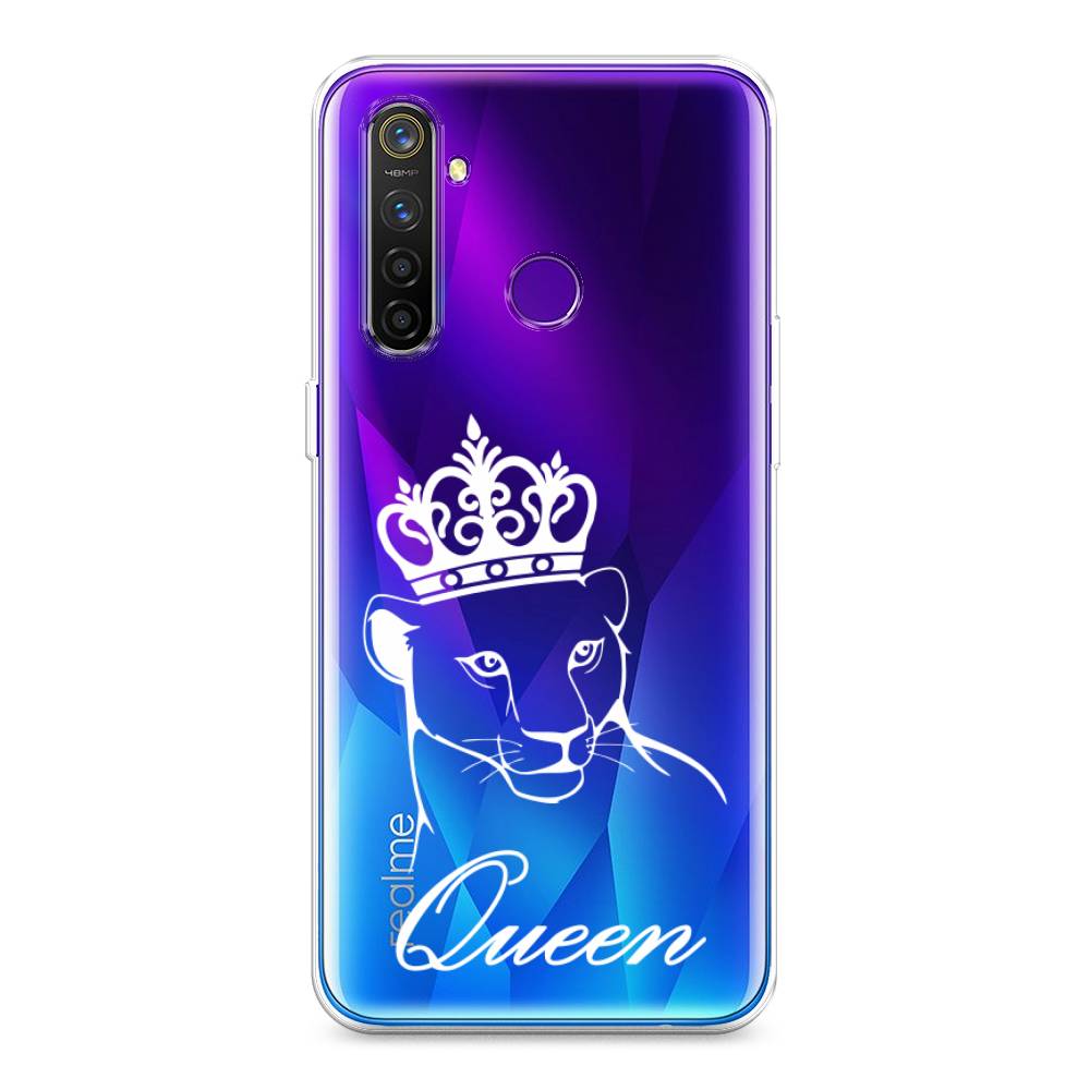 

Чехол Awog на Realme 5 Pro "Львица королева", Разноцветный, 251650-7