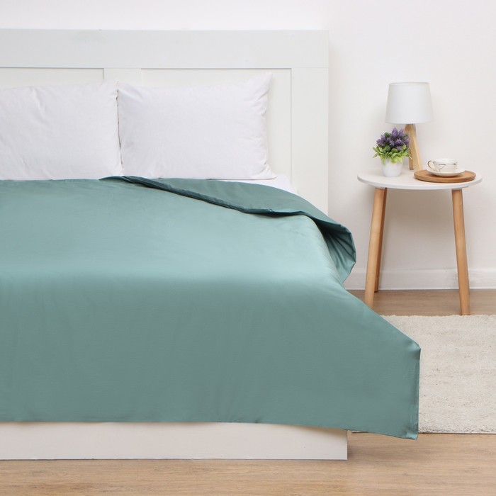 

Пододеяльник Этель Green paradise, 145х215 см, мако-сатин, 114г/м2, 100 хлопок, Зеленый, Однотон 3