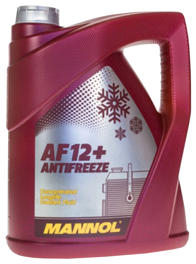 4112-5 Mannol Antifreeze Af12+ Longlife 5 Л. Концентрат Антрифриз Красный Volkswagen Tl 77