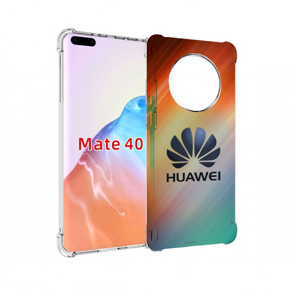 

Чехол MyPads Tocco для Huawei Mate 40 хуавей на фоне сияния, Прозрачный, Tocco