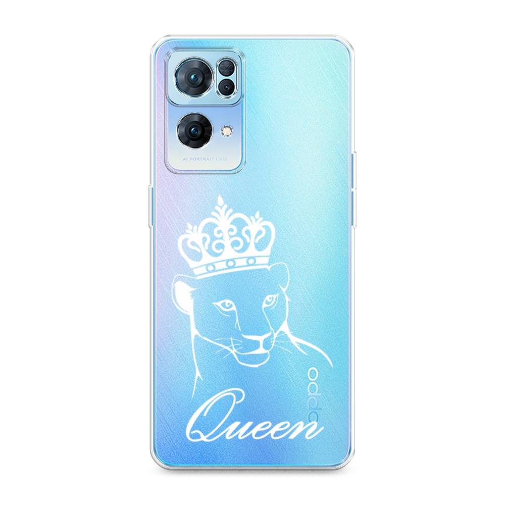 

Чехол Awog на Oppo Reno 7 Pro "Львица королева", Разноцветный, 258250-7