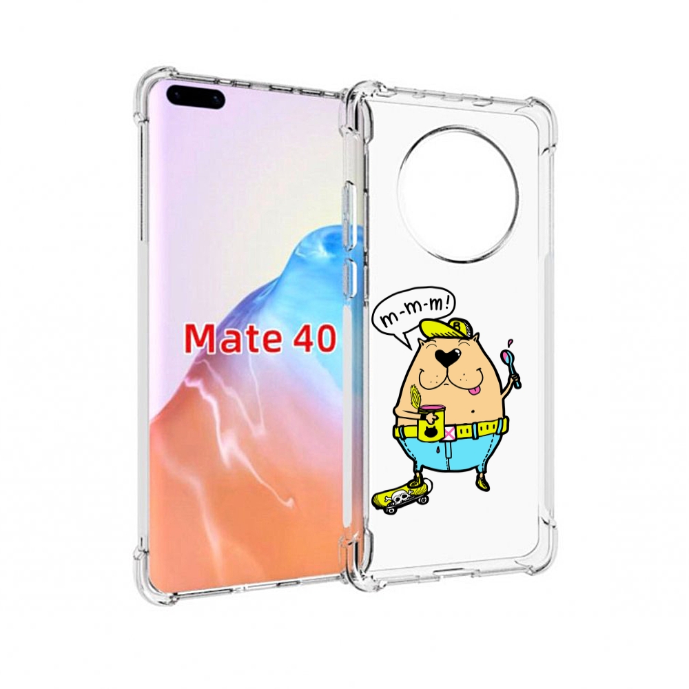 

Чехол MyPads Tocco для Huawei Mate 40 Бобр, Прозрачный, Tocco