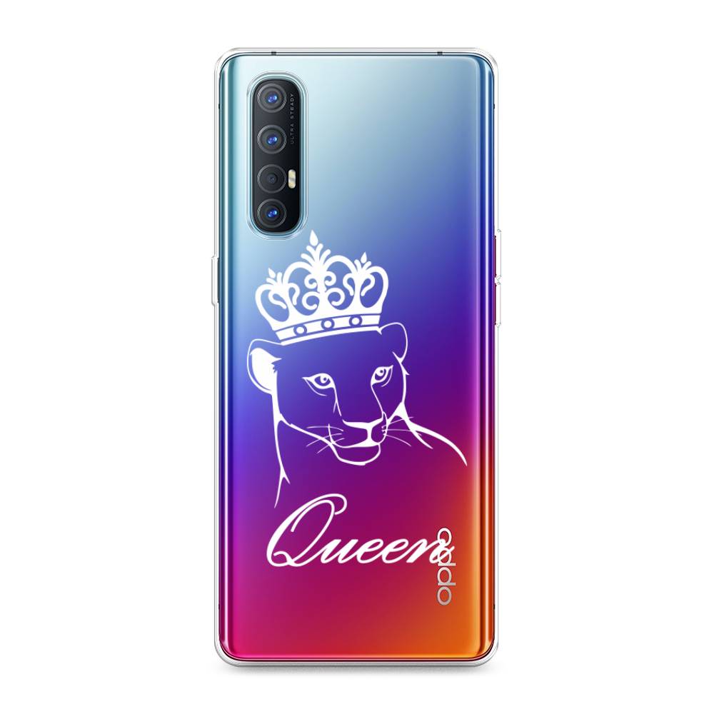 

Чехол Awog на Oppo Reno 3 Pro "Львица королева", Разноцветный, 252550-7