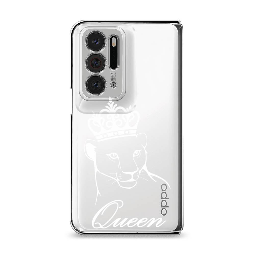 

Чехол Awog на Oppo Find N "Львица королева", Разноцветный, 259650-7