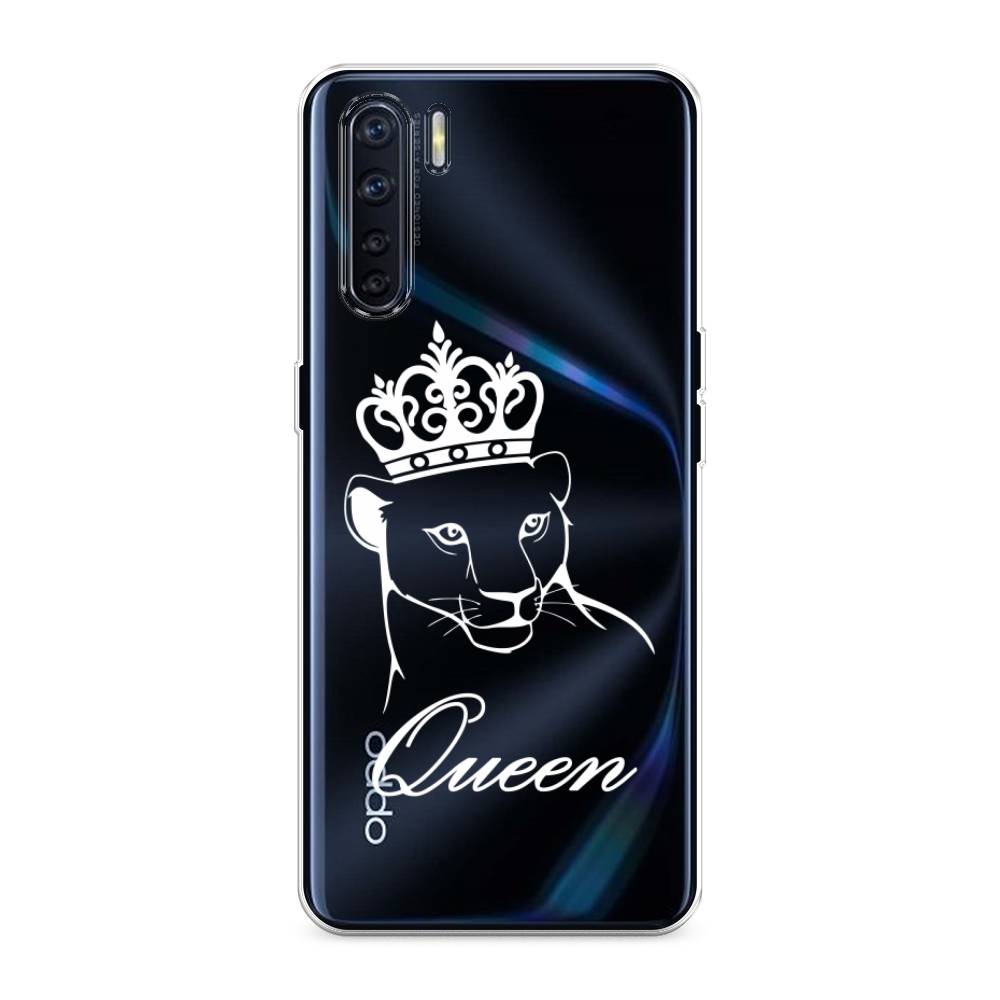 

Чехол Awog на Oppo A91/Reno 3 "Львица королева", Разноцветный, 254250-7