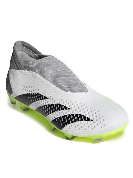 

Кроссовки Adidas Predator Accuracy.3 Laceless Firm Ground Boots GZ0021 белые 47 1/3 EU, Белый, Predator Accuracy.3 Laceless Firm Ground Boots GZ0021